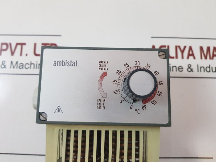 Trafag 675.2512 Temperature Controller Thermostat 0-60°C
