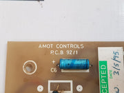Amot Controls P.C.B 92/1