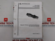Woodward 5430-933 Msc 401029-20 Magnetic Pick-up Speed Sensor + 97-3057-1004 Kit