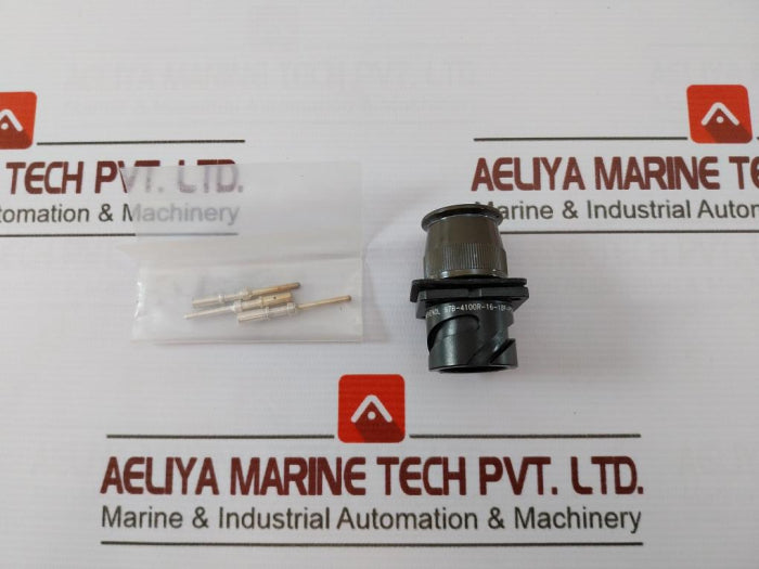 Amphenol 97B-4100R-16-10P-pcb-sqg-624 97 Series Mil Circular Connector