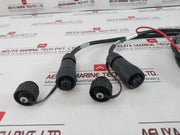 Amphenol C16-1 Circular Connector Threaded Coupling 2 Meter Cable Rtu-cab-006A