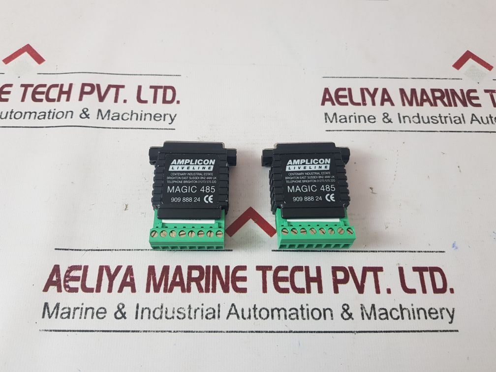 Lot Of 2X Amplicon Magic 485 Converters