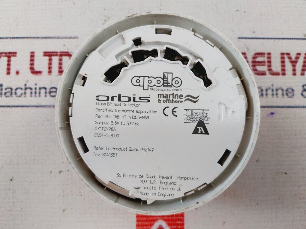Apollo Orb-ht-41003-mar Class Br Heat Detector – Aeliya Marine