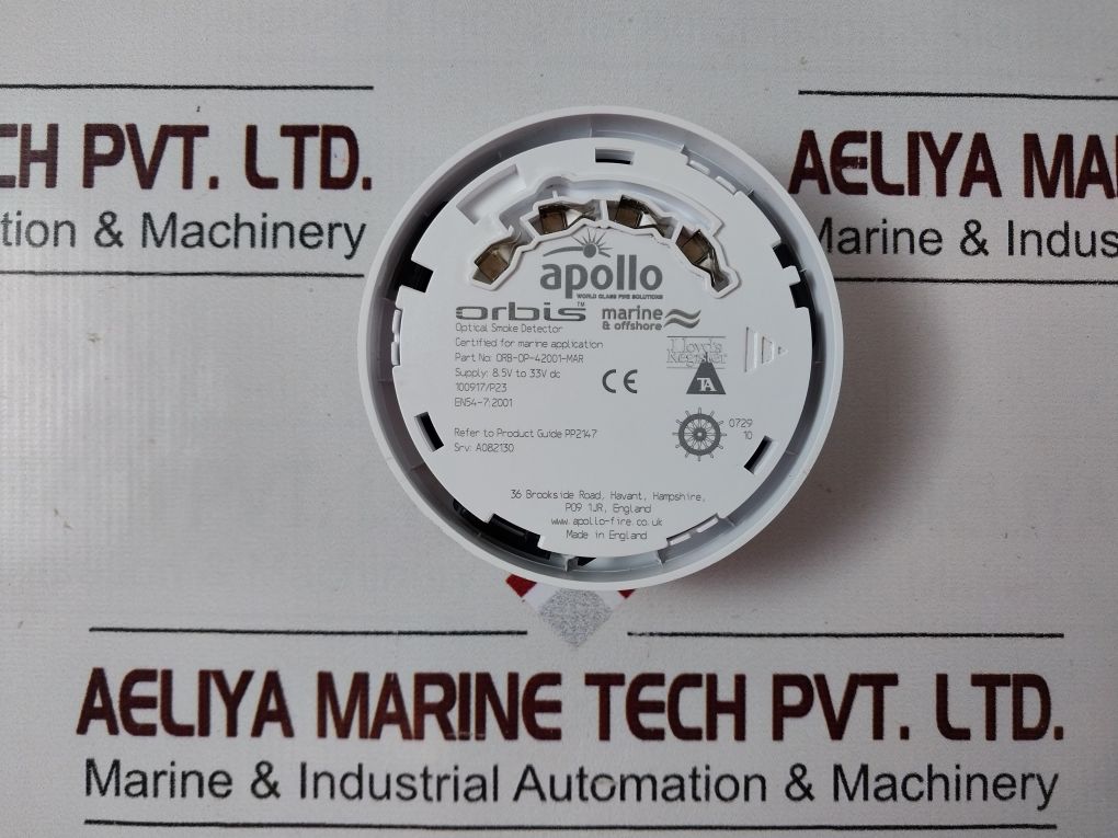 Apollo Orb-op-42001-mar Optical Smoke Detector 100917/P23