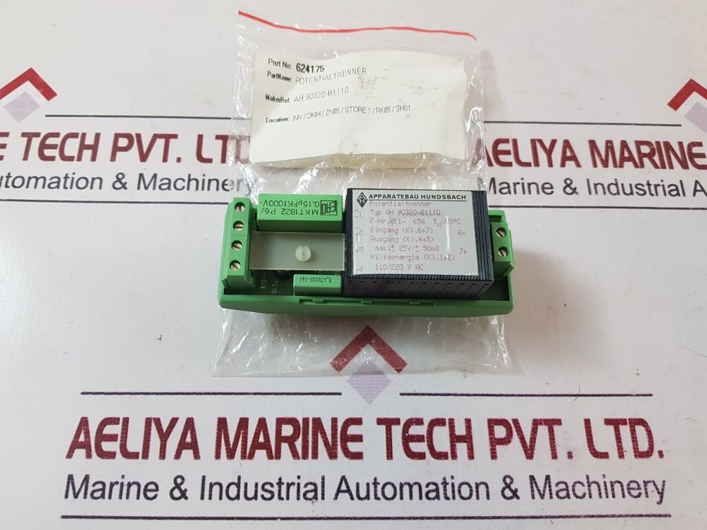 Apparatebau ah 90320-b1110 potential trenner signal isolator