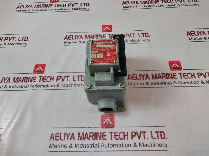 Appleton Edsc175R2 Snap Switch 20 Amp