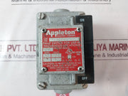 Appleton Edsc175R2 Snap Switch 20 Amp