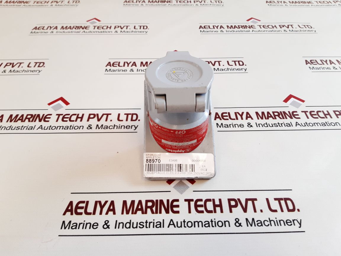 Appleton Efsr-20232 Receptacle Interlocked With Switch