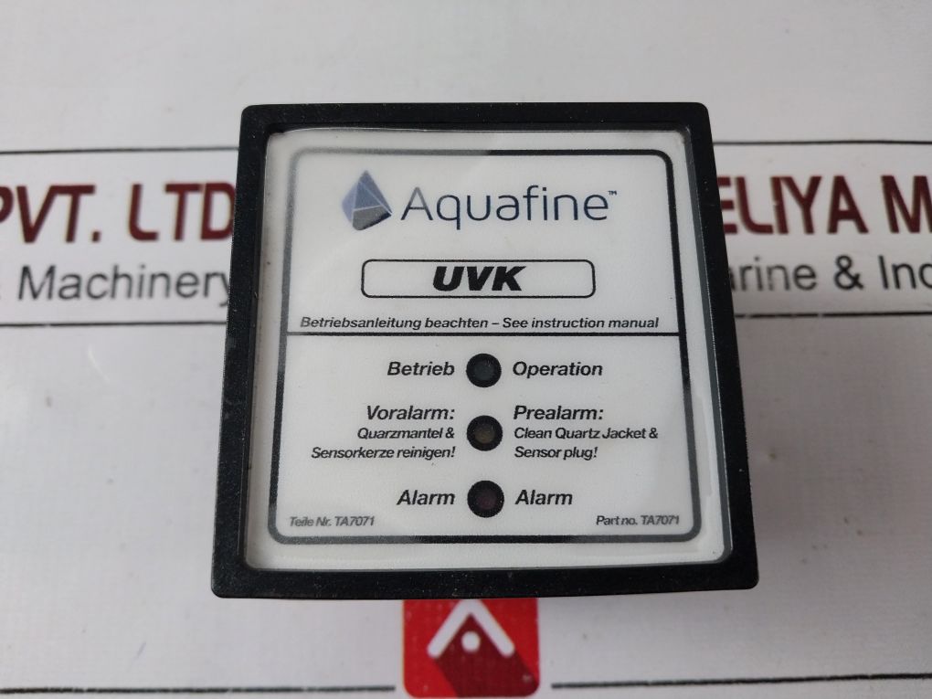 Aquafine Uvk Ta7071 Uv-control 7071/Ha
