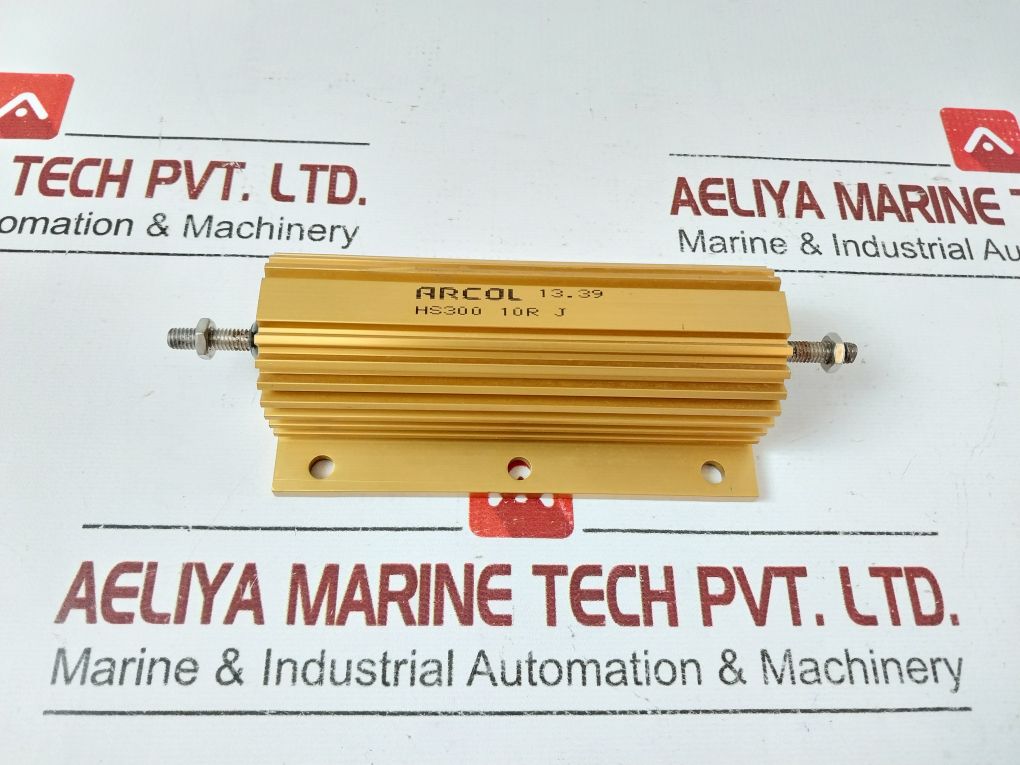 Arcol Hs300 10R J Aluminium Wire Wound Resistor 300W 10Ohm