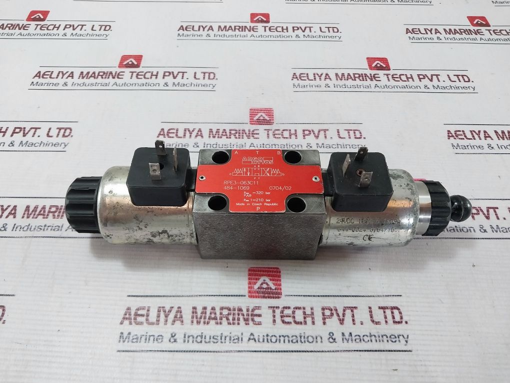 Argo Hytos Rpe3-063C11 Hydraulic Solenoid Valve 484-1069