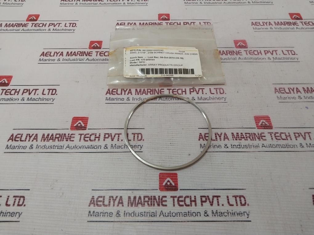 Array 991200010000240 Bonnet Crush Ring 2/5M