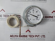 Arthermo 0-120°C Dial Thermometer Capillary Temperature Gauge