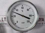 Arthermo 0-120Â°C Dial Thermometer Capillary Temperature Gauge