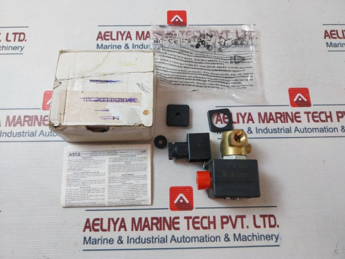 Asco 881 222 602 Solenoid Valve With Connector