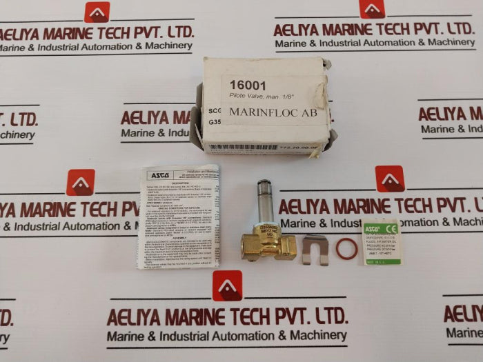 Asco Scg356A002Vms Solenoid Valves Nc 1/8” Ø1.6 Orifice