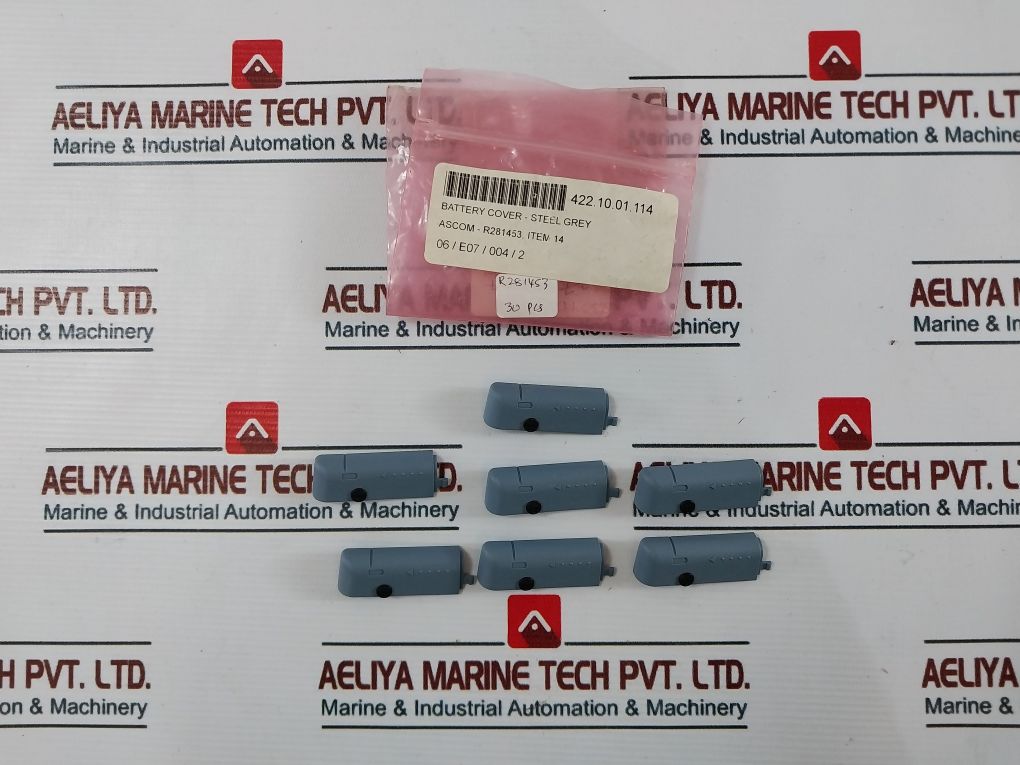 Ascom R281453 Battery Cover-steel Grey & Lock 914D Kit