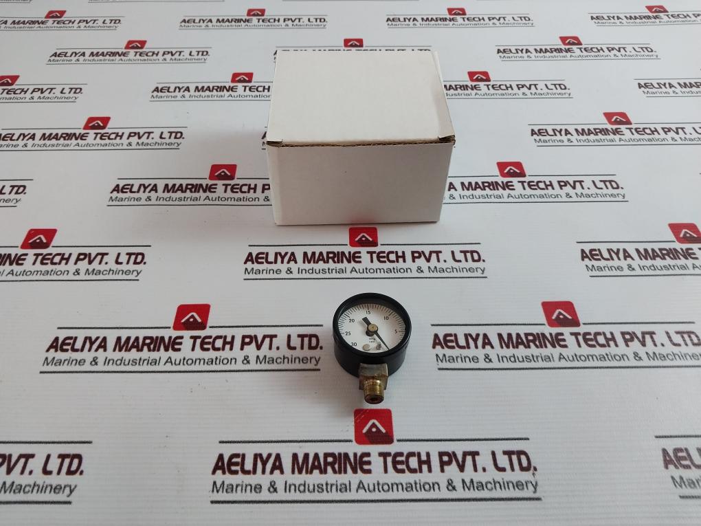 Ashcroft 0-30 Inhg Vac Vacuum Gauge