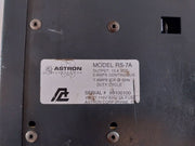 Astron Rs-7A Linear Power Supply 13.8 Vdc 7 Amps