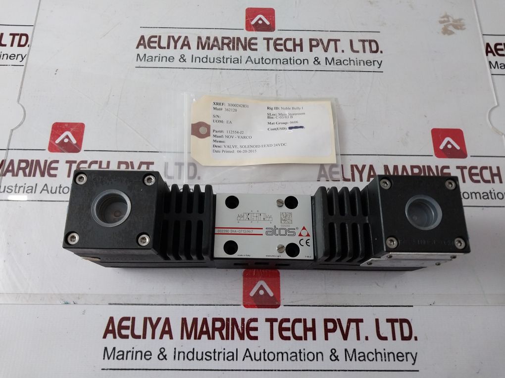 Atos 002290 Dha-0713/M/7 Directional Control Valve