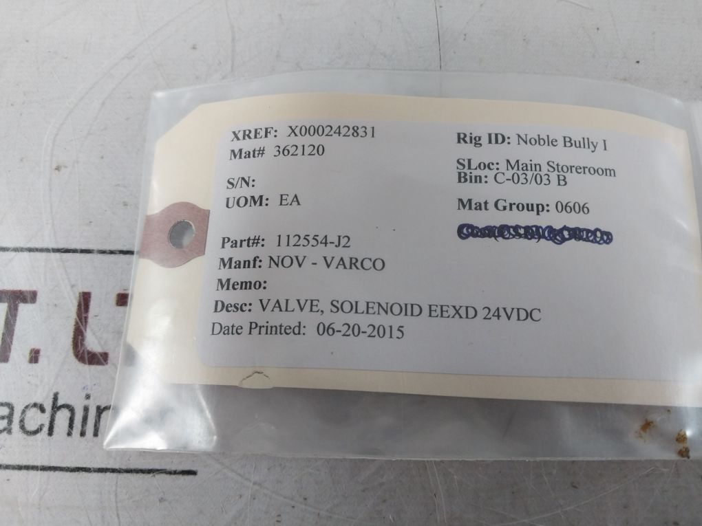 Atos 002290 Dha-0713/M/7 Solenoid Valve