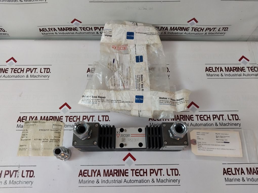 Atos Dha-0713/Pa-gk 24 Explosion Proof Solenoid Valve 0A-24Dc 755743