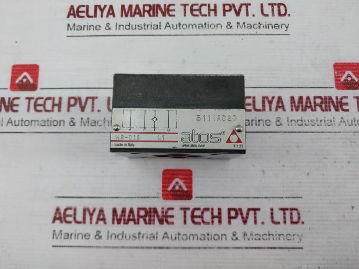 Atos Hr-016 11 Check Valve 5111Ad20 T-123
