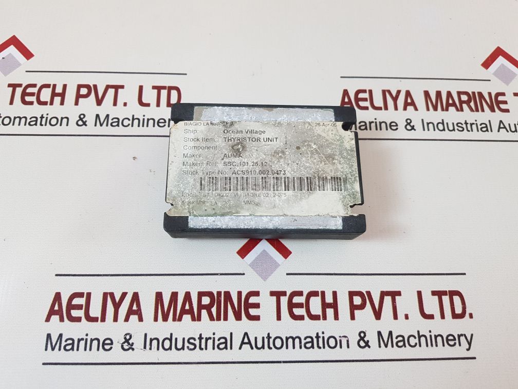 Auma Matic Ame 101-25-12 Thyristor Unit K002.052