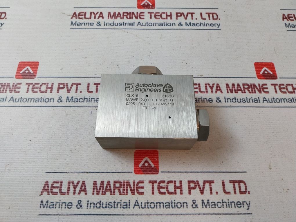 Autoclave Engineers Clx16 High Pressure Elbow