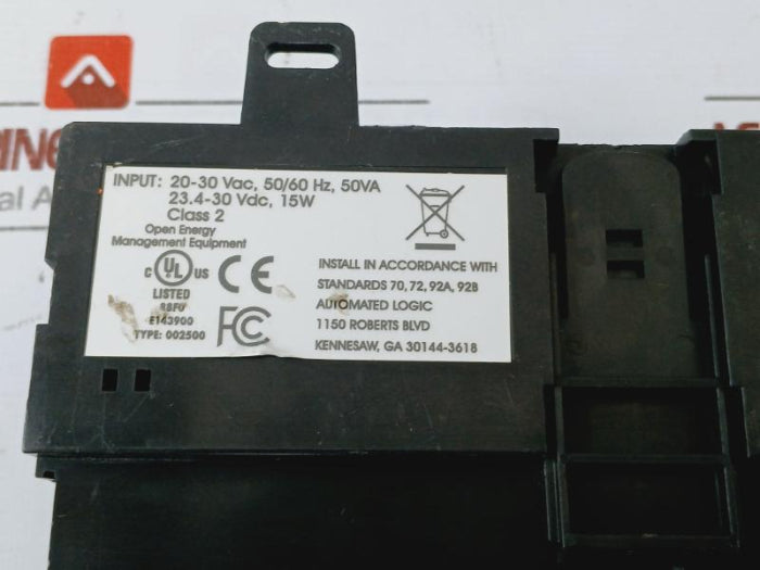 Automated Logic G5Ce Optiflex Bacnet Integrator 20-30 Vac 50/60Hz 50Va ...