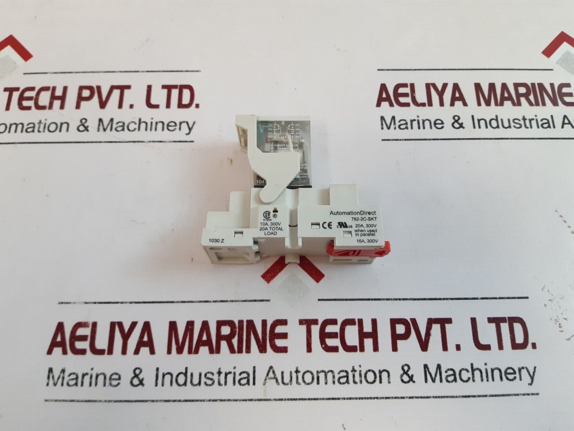 Automationdirect 782-2C-skt Relay Socket With 782-2C-24D Relay