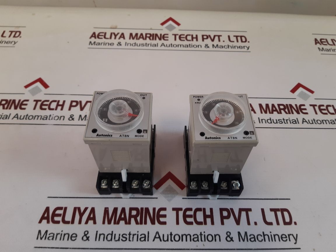 Autonics At8N Timer 0 To 5 Sec 1.5W With Socket Base