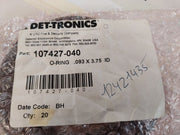 Lot Of 20X Det-Tronics 107427-040 O-Ring 90-5020-00997-Z