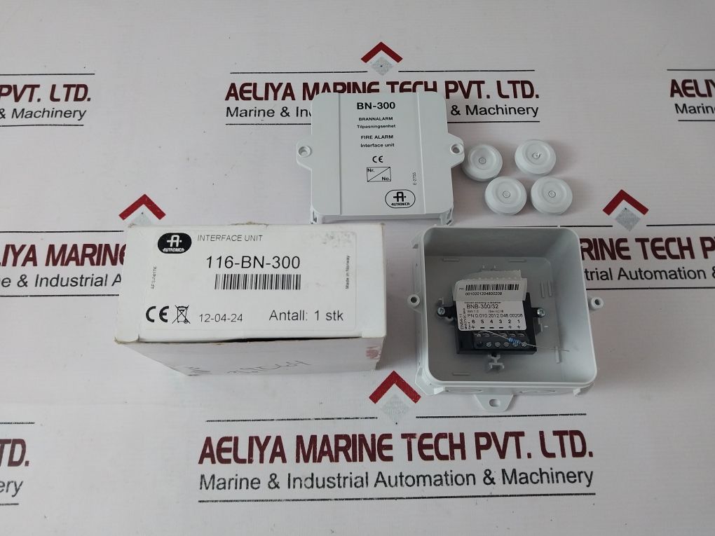 Autronica Bn-300 Fire Alarm Interface Unit 116-bn-300