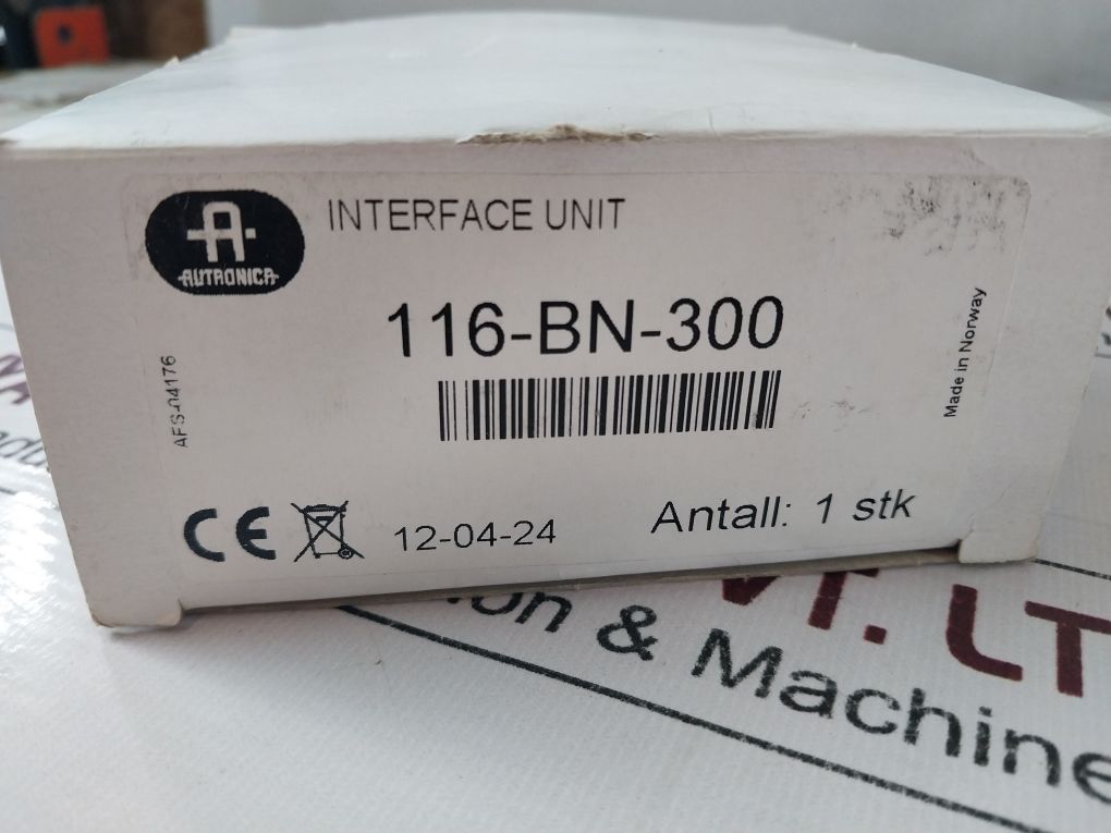 Autronica Bn-300 Fire Alarm Interface Unit 116-bn-300