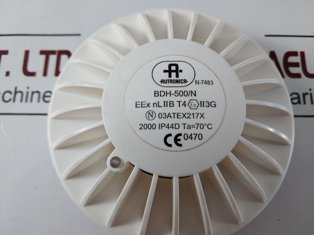 Autronica Bdh-500/N Heat Detector 0002200617300318