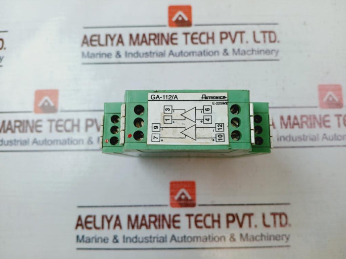 Autronica Ga-112/A Dual Thermocouple Amplifier 