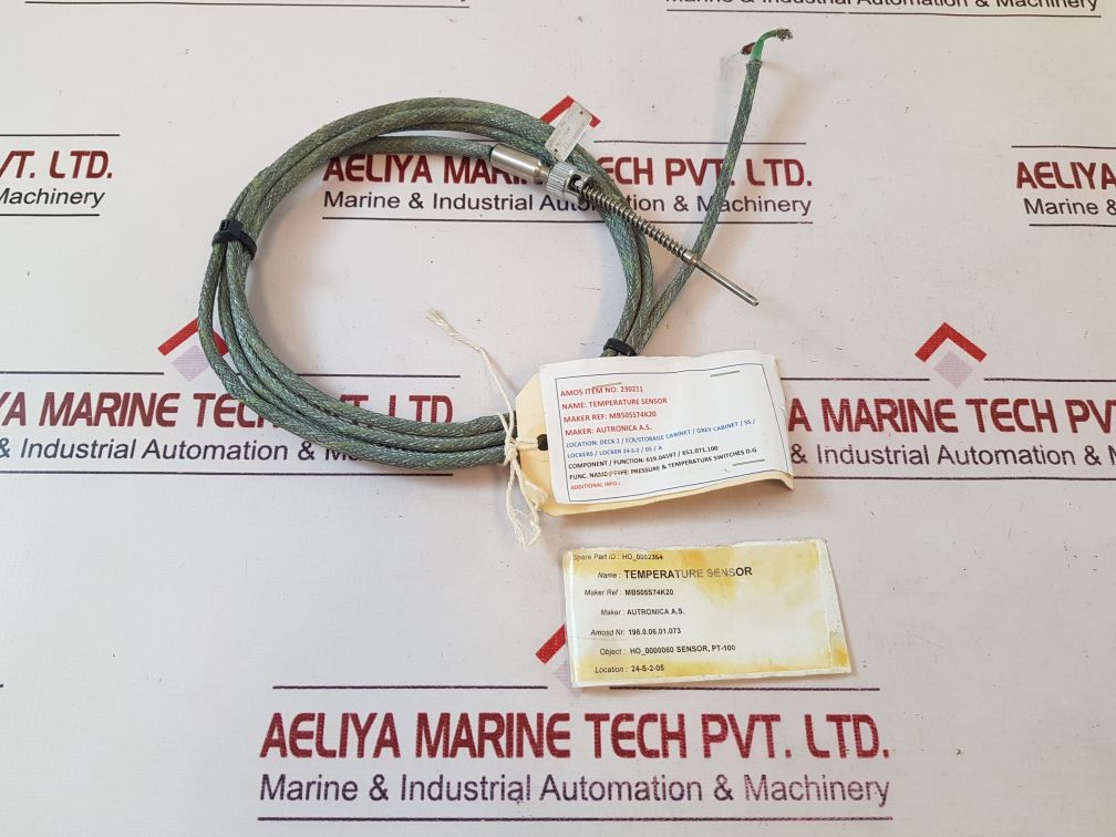 Autronica Mb505S 74 K20 Pressure & Temperature Switch