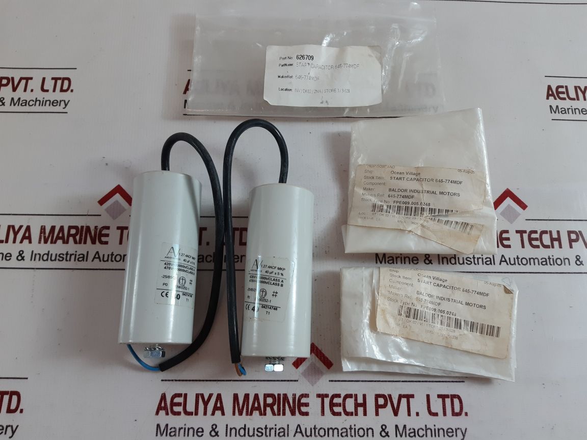 Av Arcotronics 1.27.4Acf Mkp Capacitor 645-774Mdf