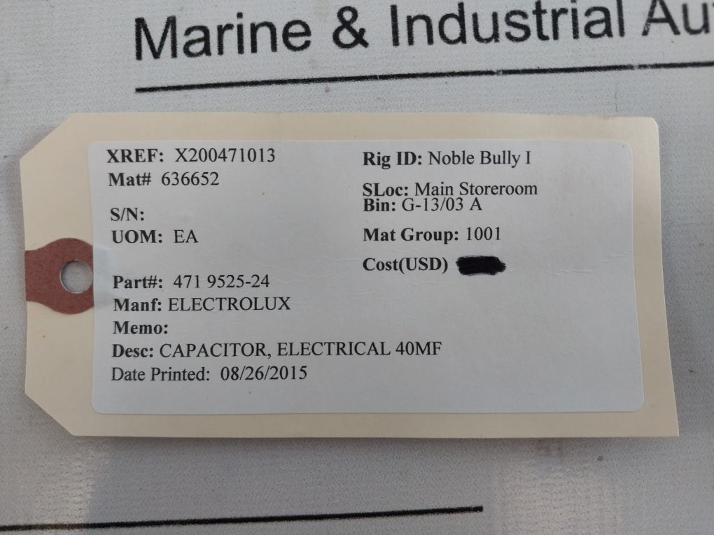 Arcotronics C.87.0Df3 Mkp Capacitor