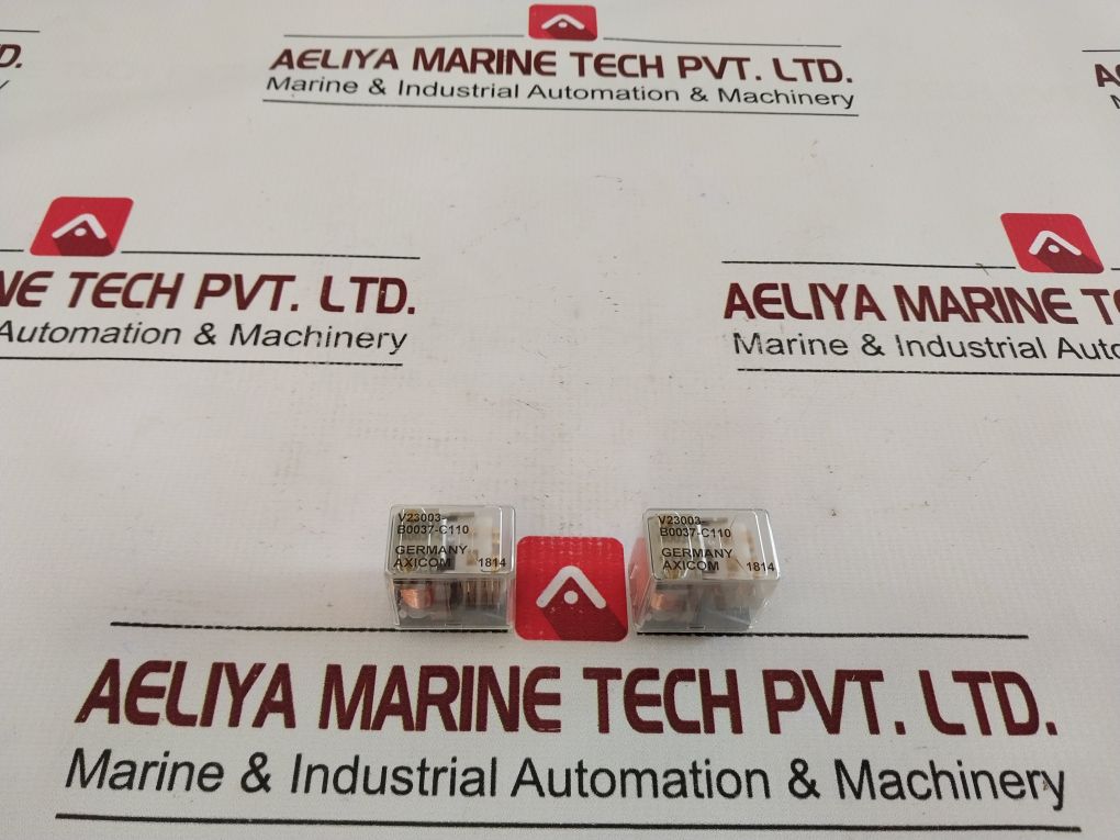 Axicom V23003-b0037-c110 Plug-in Relay