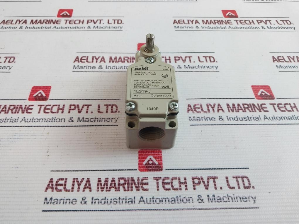 Azbil 1Ls19-j Compact Limit Switch 0.8A-125Vdc