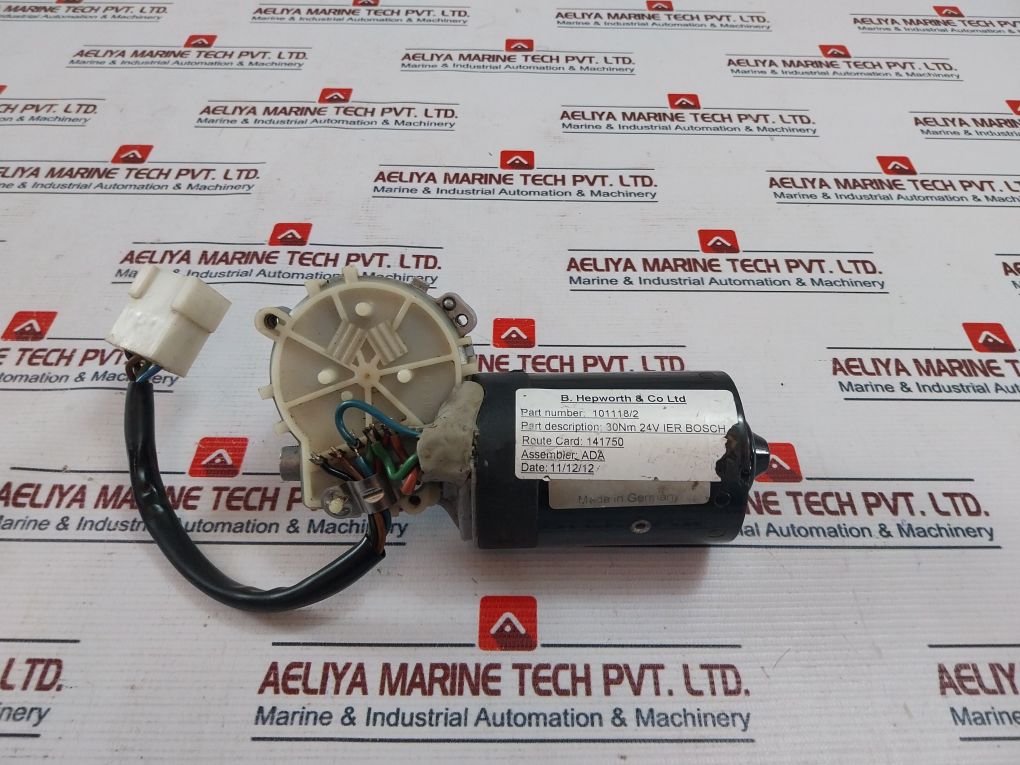 B. Hepworth 101118/2 Windshield Wiper Motor 141750