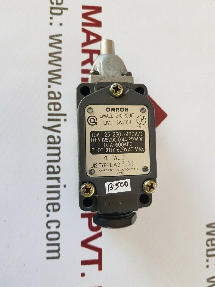 Omron wl d small 2-circuit limit switch