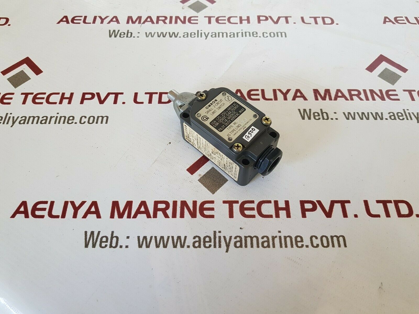 Omron wl d small 2-circuit limit switch