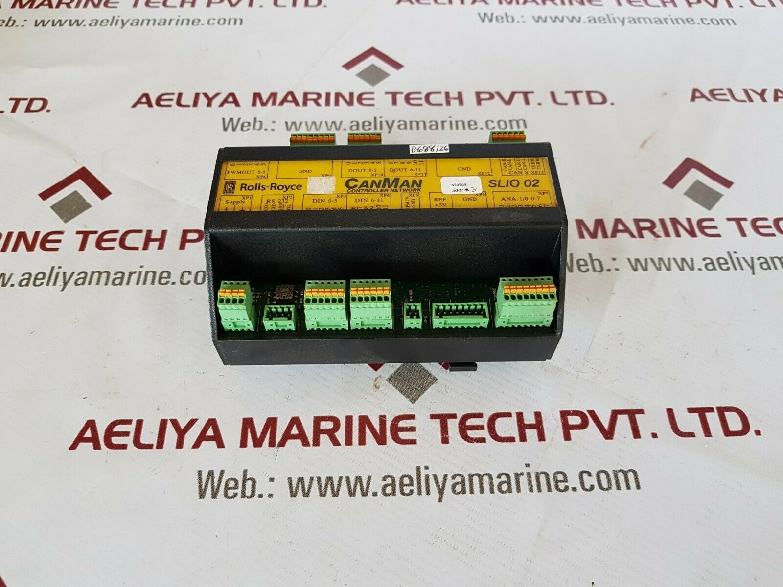 Rolls-Royce slio 02 can man controller network