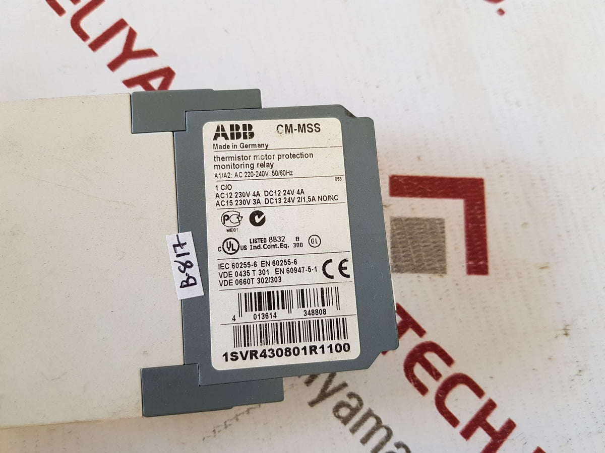 abb cm-mss thermistor motor protection – Aeliya Marine