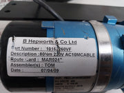 B Hepworth 1260/2160 Motor With Heavy Duty Window Wiper