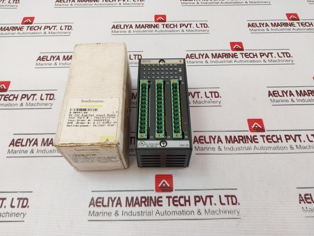 Bachmann Di232 Digital Input Module 24Vdc