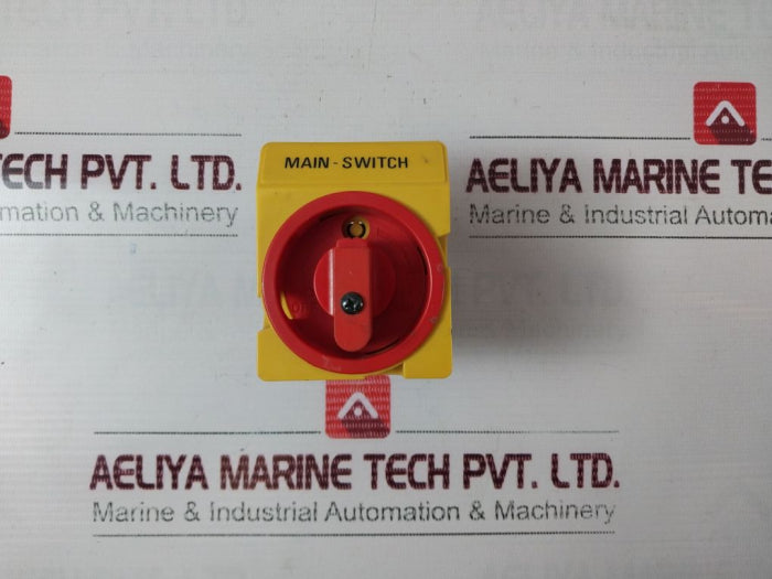 Baco Pr12 Main Disconnect Rotary Safety Switch, En 60947-3600, Vac 12A